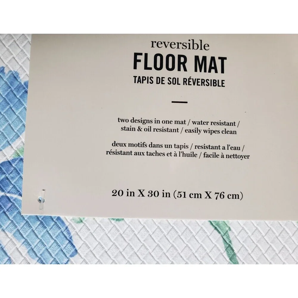 Reversible PVC Cushioned Floor Mat(20x30